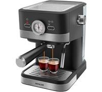 Cafetera Espresso Sencor SES 1721BK 1,5L 20 Bares con vaporizador y control digital