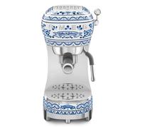 Cafetera Espresso Smeg ECF02DGBEU 1,1 L 15 bares azul con vaporizador