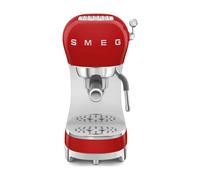 Cafetera espresso Smeg ECF02RDEU de 15 bar y 1350 W, roja