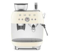 Cafetera espresso Smeg EGF03CREU - Molinillo integrado, 20 bar, Crema