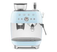 Cafetera espresso Smeg EGF03PBEU - molinillo integrado, 15 bar, azul