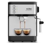 Cafetera Espresso Solac Taste Classic D20 Inox 1,8L 20 Bares con vaporizador