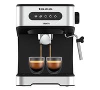 Cafetera Espresso Taurus Trento 1,5 L 20 Bares con vaporizador y panel táctil