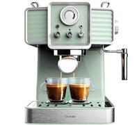 Cecotec Cafetera espresso Power Espresso 20 Tradizionale, 20 bares, 1350 W, 1,5 litros, Verde claro