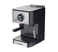 TM Electron TMPCF101 cafetera Espresso Manual con 15 Bares de presión, 1200W, depósito 1,2 L, espumador de Leche, 3 Funciones, Fabricado en Acero Inoxidable