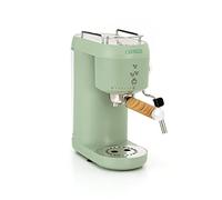 Cafetera Express Semiautomática Caprizze Hikari 1400 W 20 Bares con Vaporizador y Espumador USB incluido Color Verde Mate