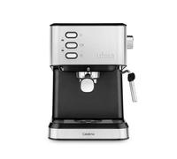 Cafetera Espresso Ufesa Calabria 1,5L 20 bares acero inoxidable con vaporizador y calienta-tazas