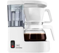 Melitta Aromaboy Independiente Cafetera de filtro Blanco 2 tazas