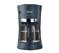 Ufesa CG7114 Capriccio Cafetera de Goteo 6 Tazas Negra
