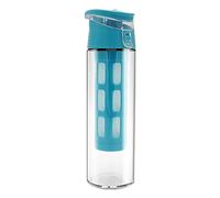 Cafetera helada, botella portátil de 550 ml, cafetera de té con filtro de malla reutilizable, infusor de café helado y té, botella de viaje prueba de fugas, tarro de infusión fría para té helado y
