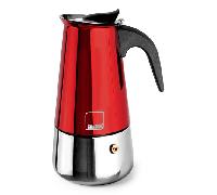cafetera ibili 629710 10 tazas roja