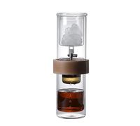 Cafetera Ice Cold Brew Dripper, tasa de goteo ajustable, capacidad de 500 ml, gotero de hielo desmontable para el hogar y la oficina
