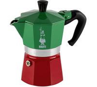 Cafetera Italiana 0.13L (Verde/Rojo) - BIALETTI