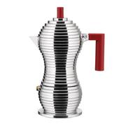 Cafetera Italiana ALESSI Pulcina 3 Tazas Rojo Inducción