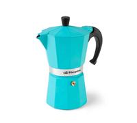 Orbegozo Cafetera Italiana KFV 345 A 3 Tazas | Mango Ergonómico, Válvula de Seguridad, Apta para Gas Eléctricas y Vitrocerámica, Fácil Limpieza