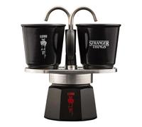 Cafetera Italiana Bialetti 0005408 90 ml 2 Tazas Acero Inoxidable Rojo/Negro