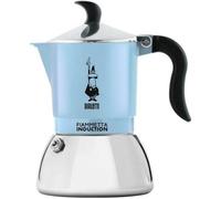 Cafetera Italiana Bialetti 29587 100ml aluminio acero azul
