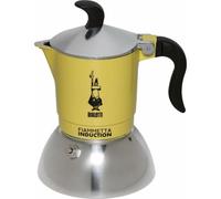 Cafetera Italiana Bialetti 29588 100ml aluminio acero amarilla