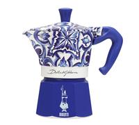 Cafetera Moka Eléctrica Bialetti 0005345 0,13L Azul/Blanco Aluminio 3 Tazas