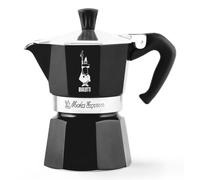 Cafetera Italiana Bialetti Moka Express Negra Aluminio 3 tazas 1 pieza