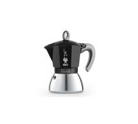 Cafetera italiana - BIALETTI - NEW MOKA INDUCCIÓN - 6 tazas - 0,28 L - Negra / Plata