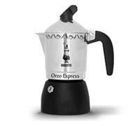 Bialetti Orzo Express Cafetera italiana Aluminio, Negro