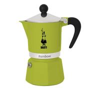 Cafetera Italiana Bialetti Rainbow 0,27 L Aluminio Verde 220 mm