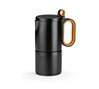 Cafetera Italiana BRA Efficient A170413 4 Tazas Acero Inoxidable Inducción