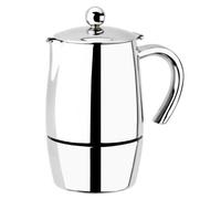 Cafetera Italiana BRA Magna 10 Tazas 0,5L Acero Inoxidable Apta Inducción