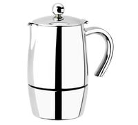 BRA Magna Cafetera, Capacidad 6 Tazas, Acero Inoxidable 18/10
