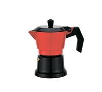Cafetera Italiana Feel Maestro MR-1657-3 Negro Rojo Aluminio 150 ml 3 Tazas - Marca: Feel Maestro - EAN: 4820268321497