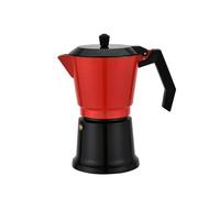 Cafetera Italiana Feel Maestro MR-1657-6 Negro Rojo Aluminio 300 ml 6 Tazas - Marca: Feel Maestro - EAN: 4820268321503