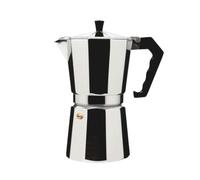 HAEGER Cafetera Italiana MOKA POT 6 - Capacidad 6 tazas
