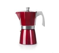 cafetera italiana ibili 623209 evva red 9 tazas