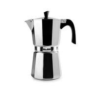 Cafetera italiana IBILI Bahía 9 Tazas Aluminio especial apto para vitroceramica diseño express y duradero
