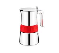Cafetera Italiana Isogona-Bra Elegance Red 6 Tazas