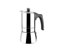 Cafetera tradicional - Magefesa Génova 6 tazas, Acero inoxidable, Para todo tipo de cocinas