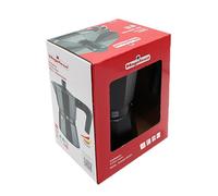 Cafetera Italiana Magefesa 71PVCZGNM16 9 Tazas Aluminio Negro