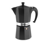 Cafetera Italiana Orbegozo KFN 910 9 tazas aluminio negro con válvula de seguridad