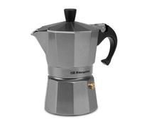 Orbegozo KFS 620, Cafetera italiana, 6 tazas de capacidad, mango ergonómico, apta para cocinas de gas, eléctricas y de vitrocerámica, aluminio, válvula seguridad