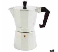 Cafetera Italiana Quid Cesena Acero Aluminio Baquelita 6 Tazas (6 Unidades) - Marca: Quid - EAN: 8414793384704