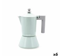 Cafetera Italiana Quid Ozon Verde Metal 6 Tazas (6 Unidades) - Marca: Quid - EAN: 8414793729963