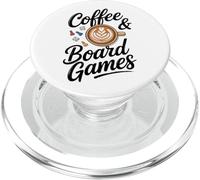 Cafetera Juegos de Mesa Amante Juego Noche Jugador de Mesa PopSockets PopGrip para MagSafe