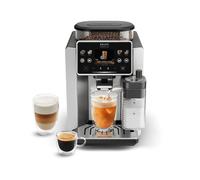 KRUPS Sensation Elite - Máquina de café totalmente automática caliente y fría, pantalla táctil fácil de usar, tecnología Cold Brew, recetas personalizables, tecnología Milk Maestro, color plateado