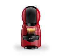 Krups Nescafé Dolce Gusto Piccolo XS Cafetera de cápsulas 15 bares, capacidad 0.8L, bebidas frías o calientes, Modo Eco, 30 tipos café, bandeja regulable 3 alturas, rojo, KP1A35