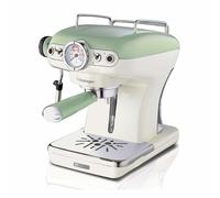 Cafetera Manual Ariete 1389/14 0,9 L 15 bares Verde con espumador de leche