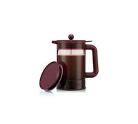 Cafetera Manual Bodum Bean Set 1,5 L Roja para Café Caliente y Cold Brew