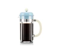 Cafetera Manual Bodum Caffettiera French Press 1 L 8 Tazas Azul Claro