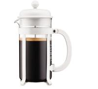 Cafetera manual Bodum Java French Press 1 L blanco/crema vidrio y acero inoxidable