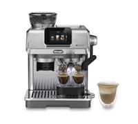 De’Longhi La Specialista Touch - Perfetto Cafetera Espresso, Molinillo Integrado, 10 Bebidas One-Touch, Cold Brew, Espumador Leche Automático y Manual, Pantalla Táctil, Metal (EC9455.M)